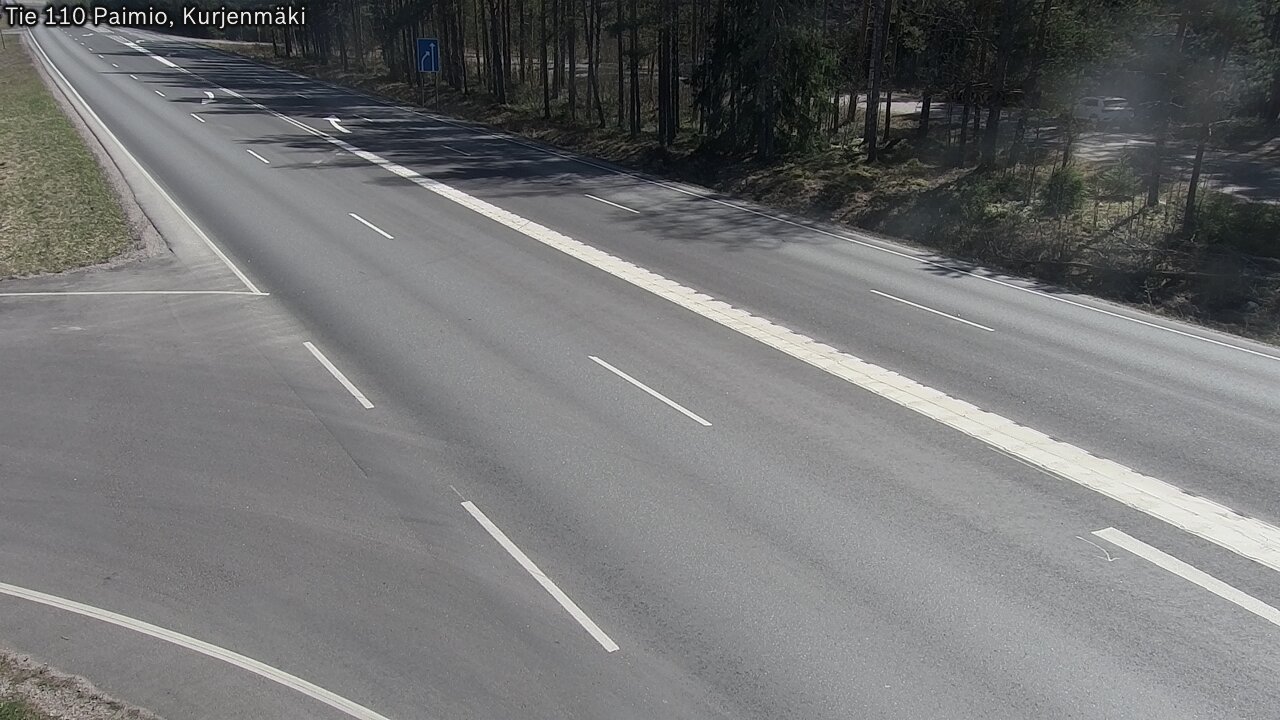 Kelikamerat Kuva Tie 110 Paimio, Kurjenmäki, Paimio, Varsinais-Suomi