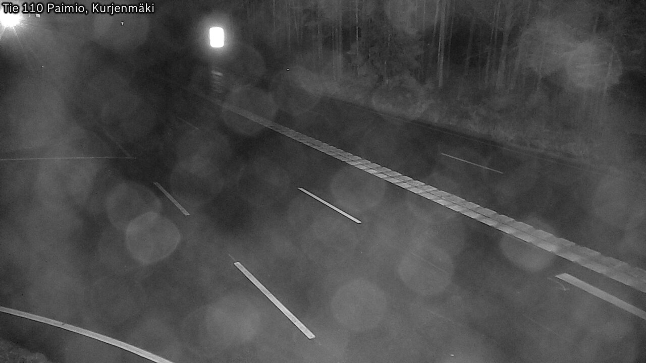 Weather Camera Image Road 110 Paimio, Kurjenmäki, Paimio, Varsinais-Suomi