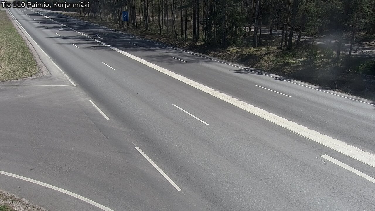 Kelikamerat Kuva Tie 110 Paimio, Kurjenmäki, Paimio, Varsinais-Suomi