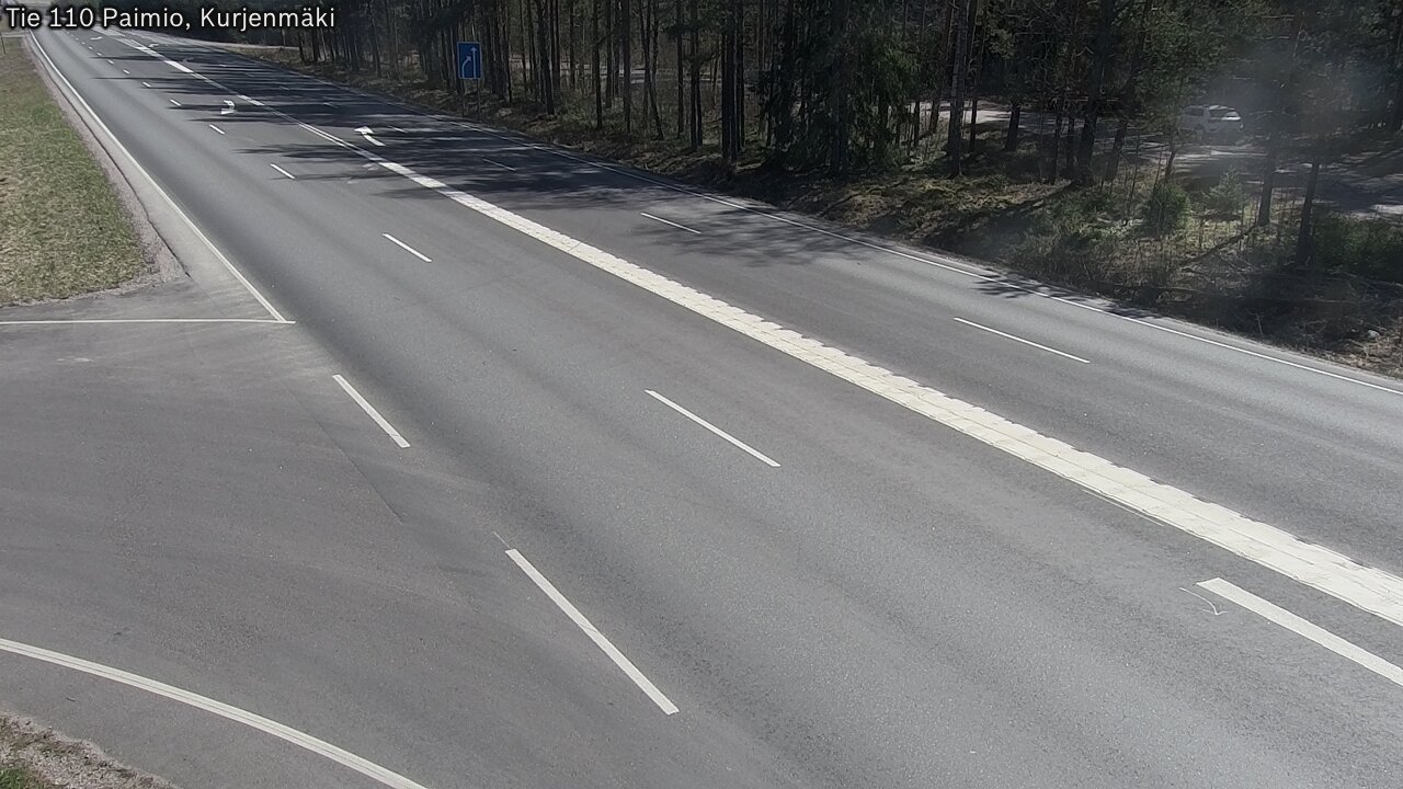 Kelikamerat Kuva Tie 110 Paimio, Kurjenmäki, Paimio, Varsinais-Suomi