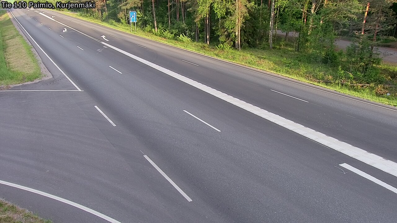 Kelikamerat Kuva Tie 110 Paimio, Kurjenmäki, Paimio, Varsinais-Suomi