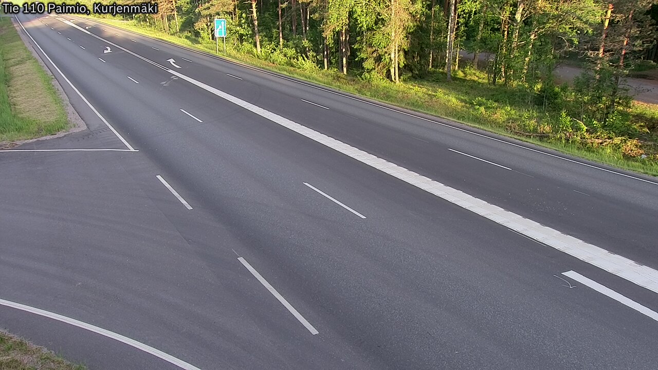 Kelikamerat Kuva Tie 110 Paimio, Kurjenmäki, Paimio, Varsinais-Suomi
