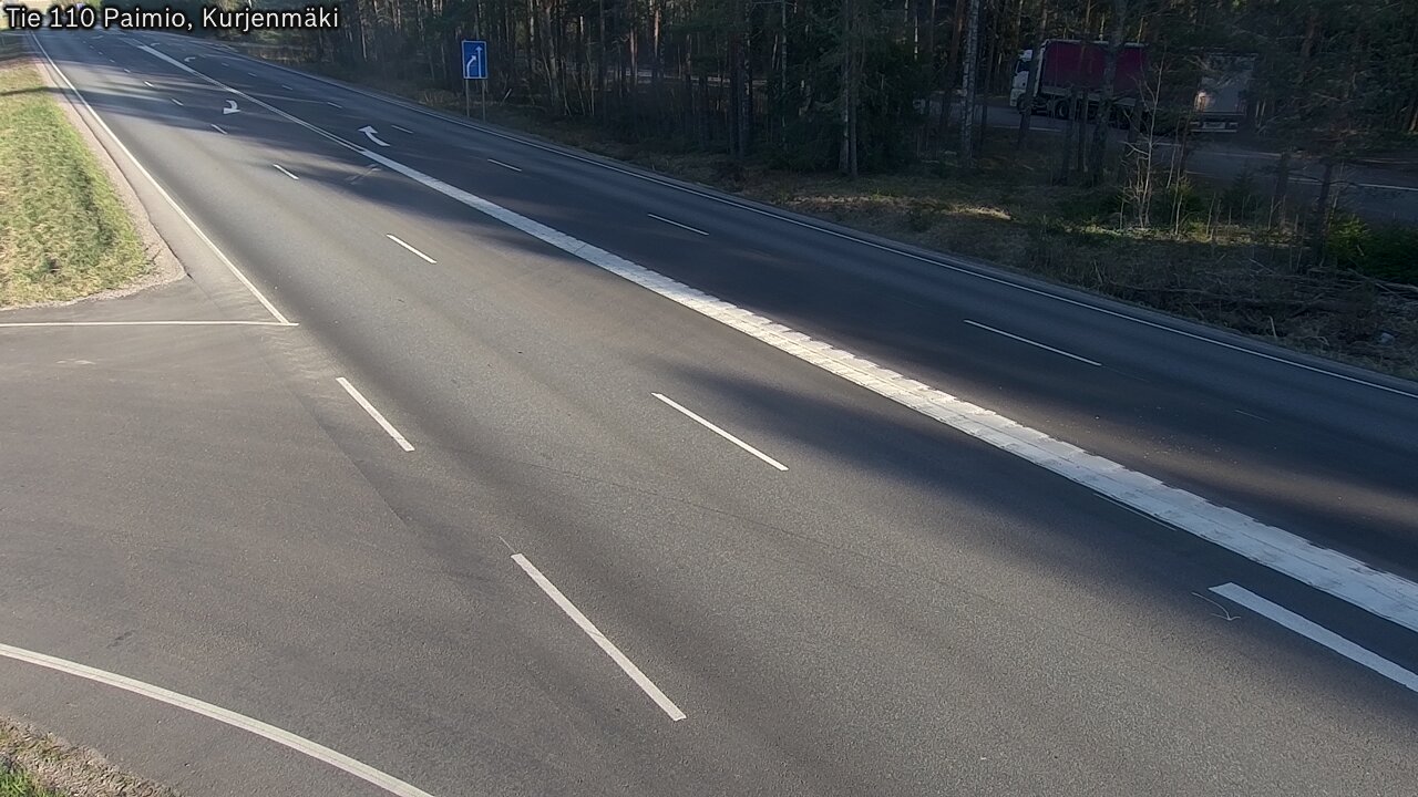 Kelikamerat Kuva Tie 110 Paimio, Kurjenmäki, Paimio, Varsinais-Suomi