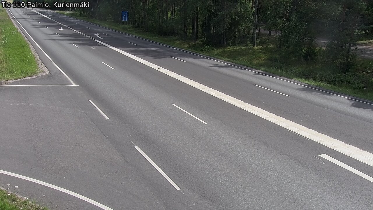 Kelikamerat Kuva Tie 110 Paimio, Kurjenmäki, Paimio, Varsinais-Suomi