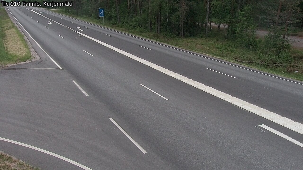 Kelikamerat Kuva Tie 110 Paimio, Kurjenmäki, Paimio, Varsinais-Suomi
