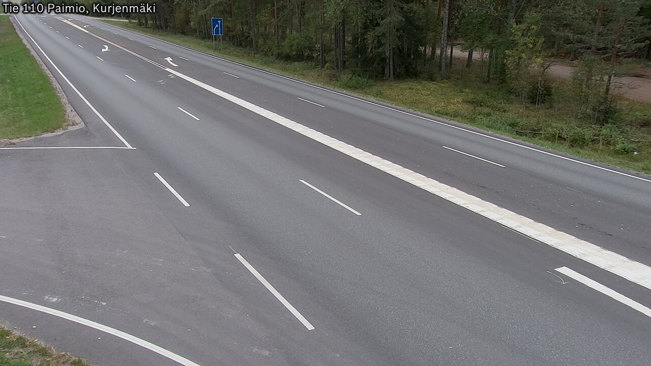Kelikamerat Kuva Tie 110 Paimio, Kurjenmäki, Paimio, Varsinais-Suomi
