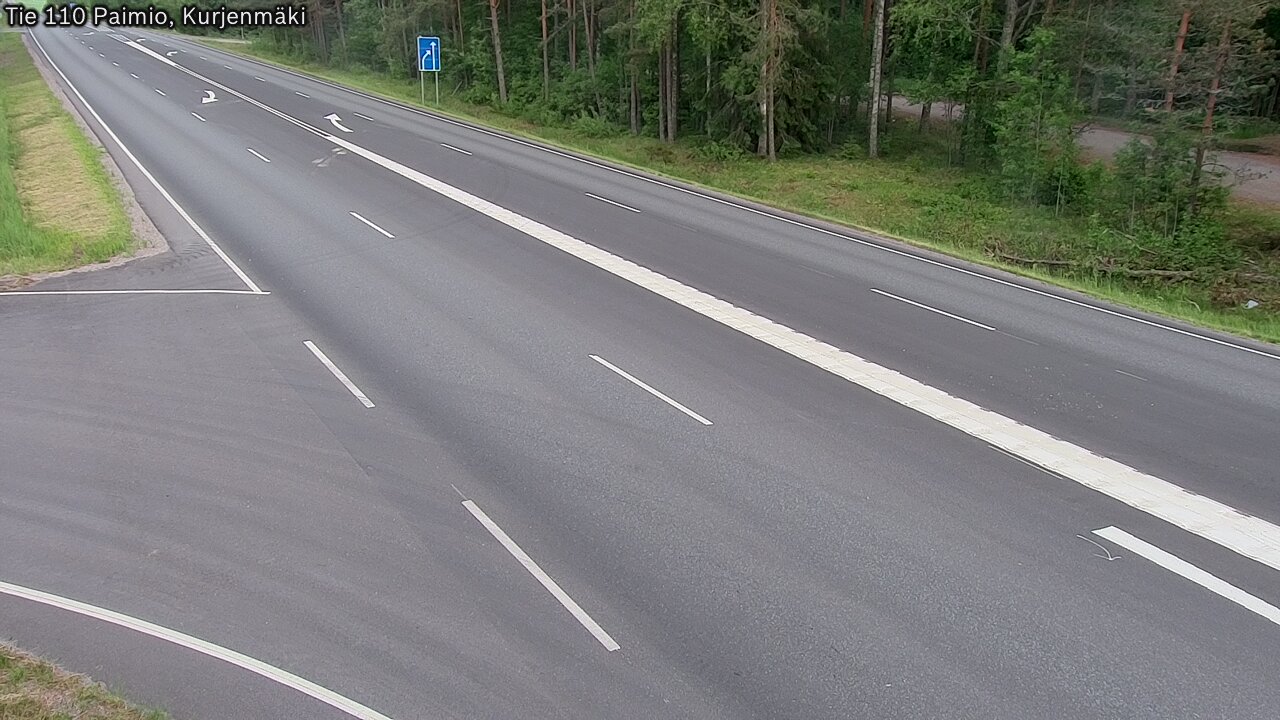 Kelikamerat Kuva Tie 110 Paimio, Kurjenmäki, Paimio, Varsinais-Suomi
