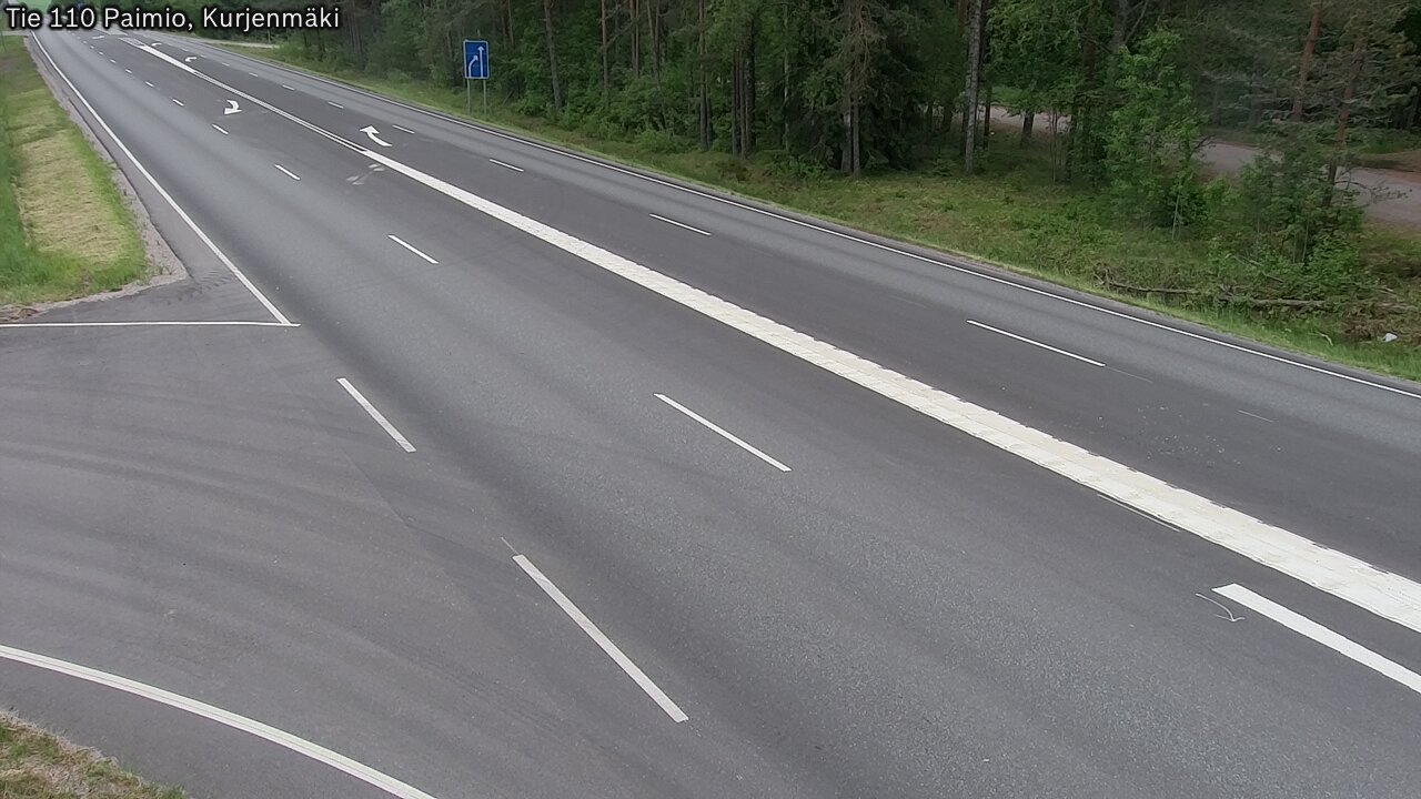 Kelikamerat Kuva Tie 110 Paimio, Kurjenmäki, Paimio, Varsinais-Suomi
