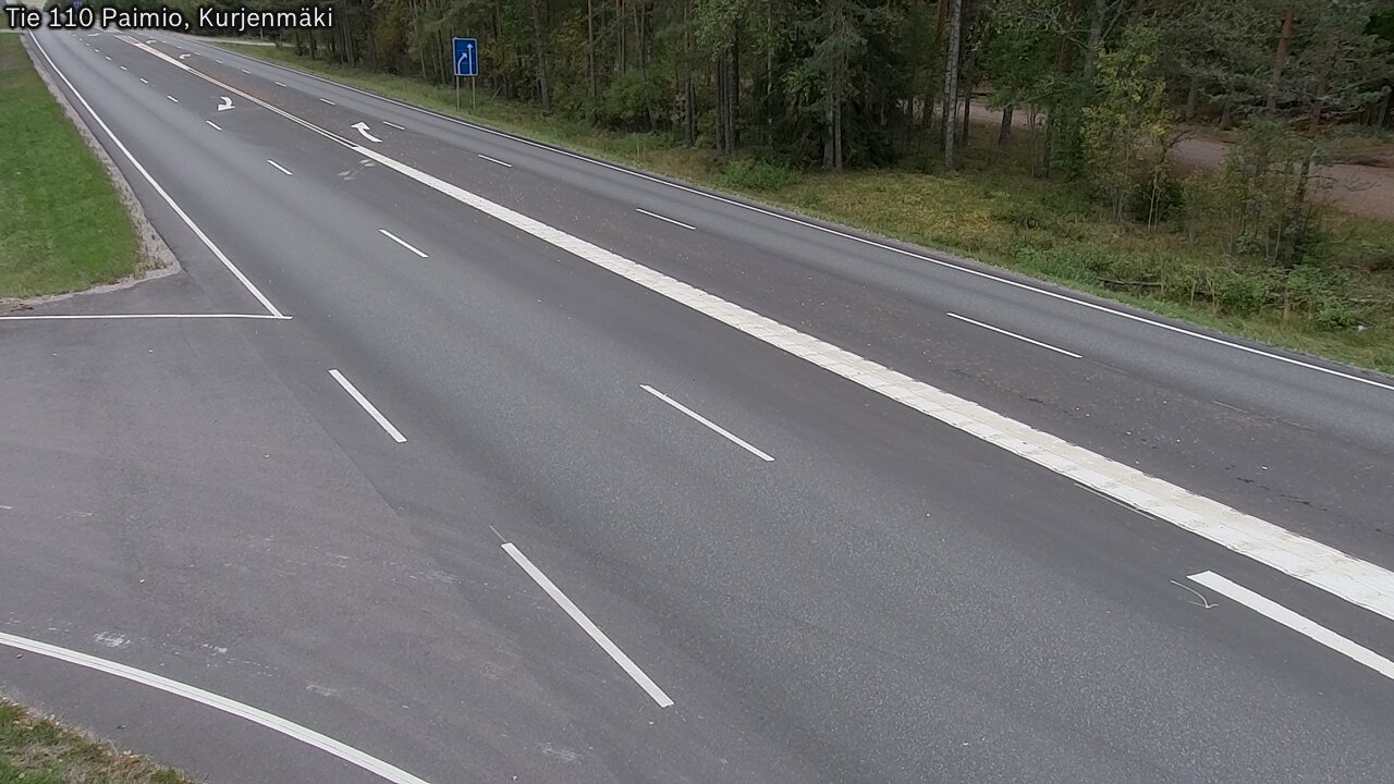 Kelikamerat Kuva Tie 110 Paimio, Kurjenmäki, Paimio, Varsinais-Suomi