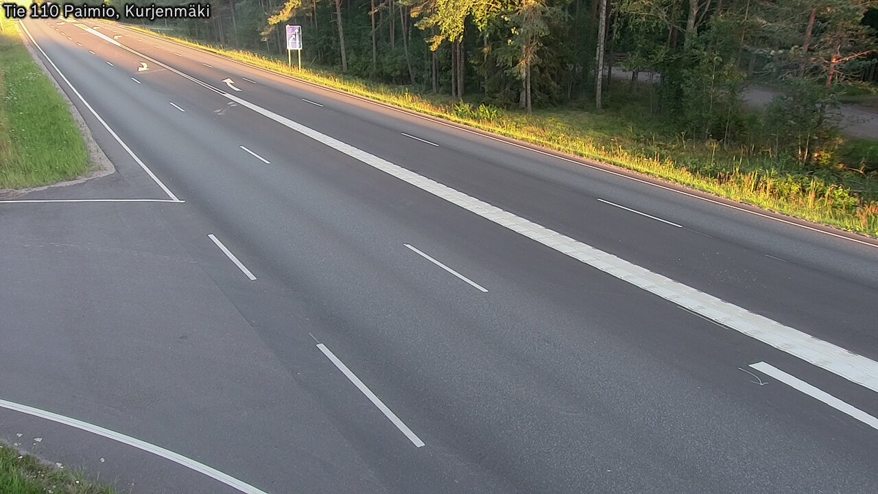 Kelikamerat Kuva Tie 110 Paimio, Kurjenmäki, Paimio, Varsinais-Suomi