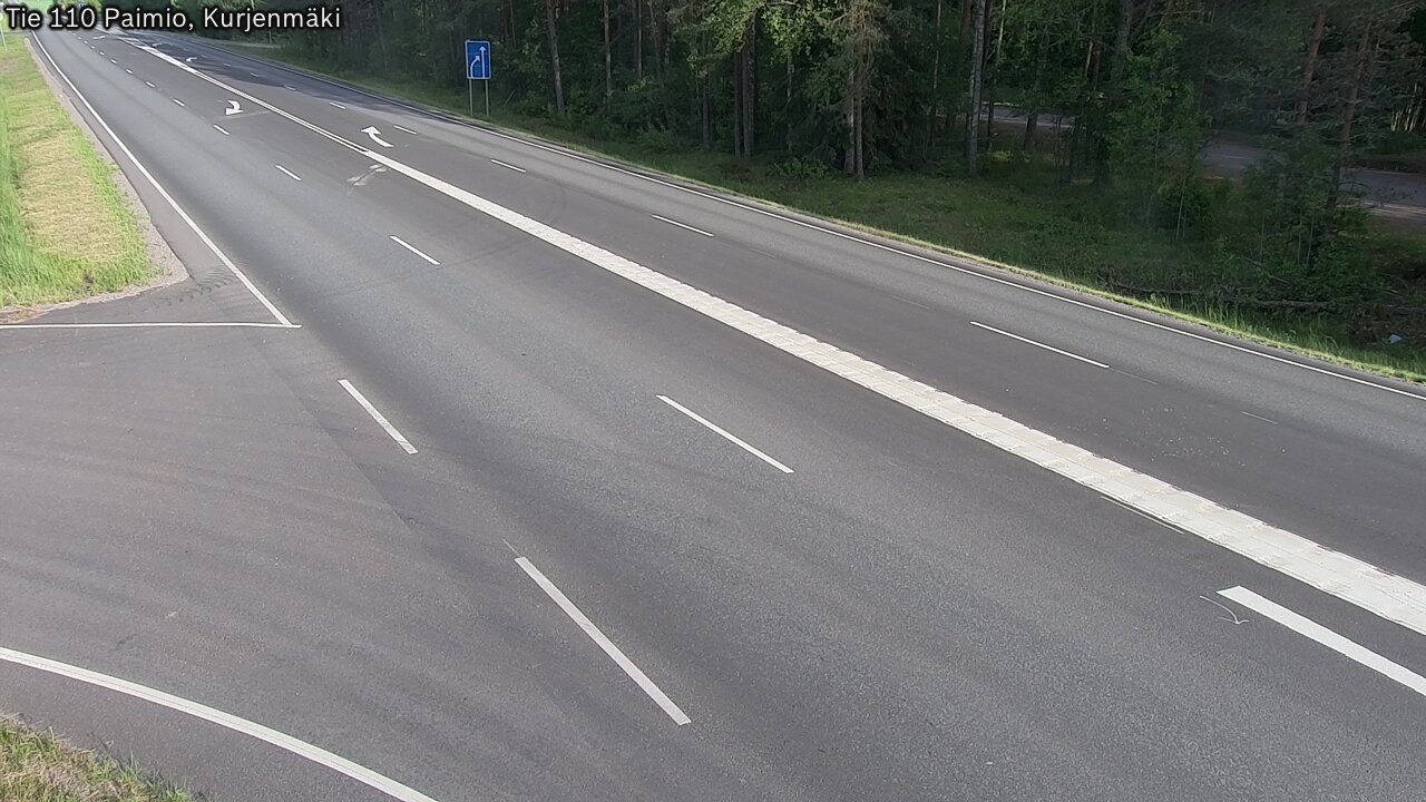 Kelikamerat Kuva Tie 110 Paimio, Kurjenmäki, Paimio, Varsinais-Suomi