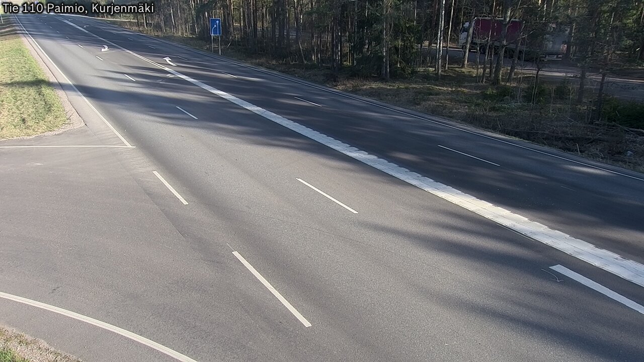 Kelikamerat Kuva Tie 110 Paimio, Kurjenmäki, Paimio, Varsinais-Suomi