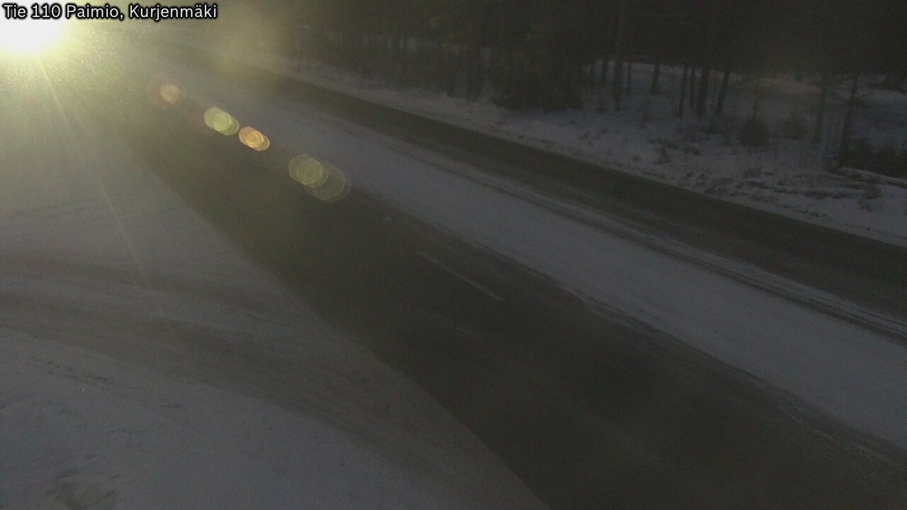 Kelikamerat Kuva Tie 110 Paimio, Kurjenmäki, Paimio, Varsinais-Suomi