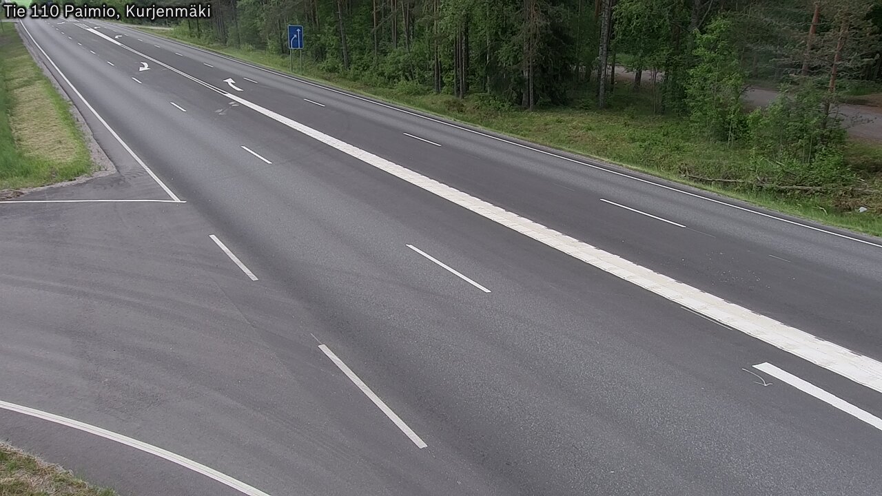 Kelikamerat Kuva Tie 110 Paimio, Kurjenmäki, Paimio, Varsinais-Suomi