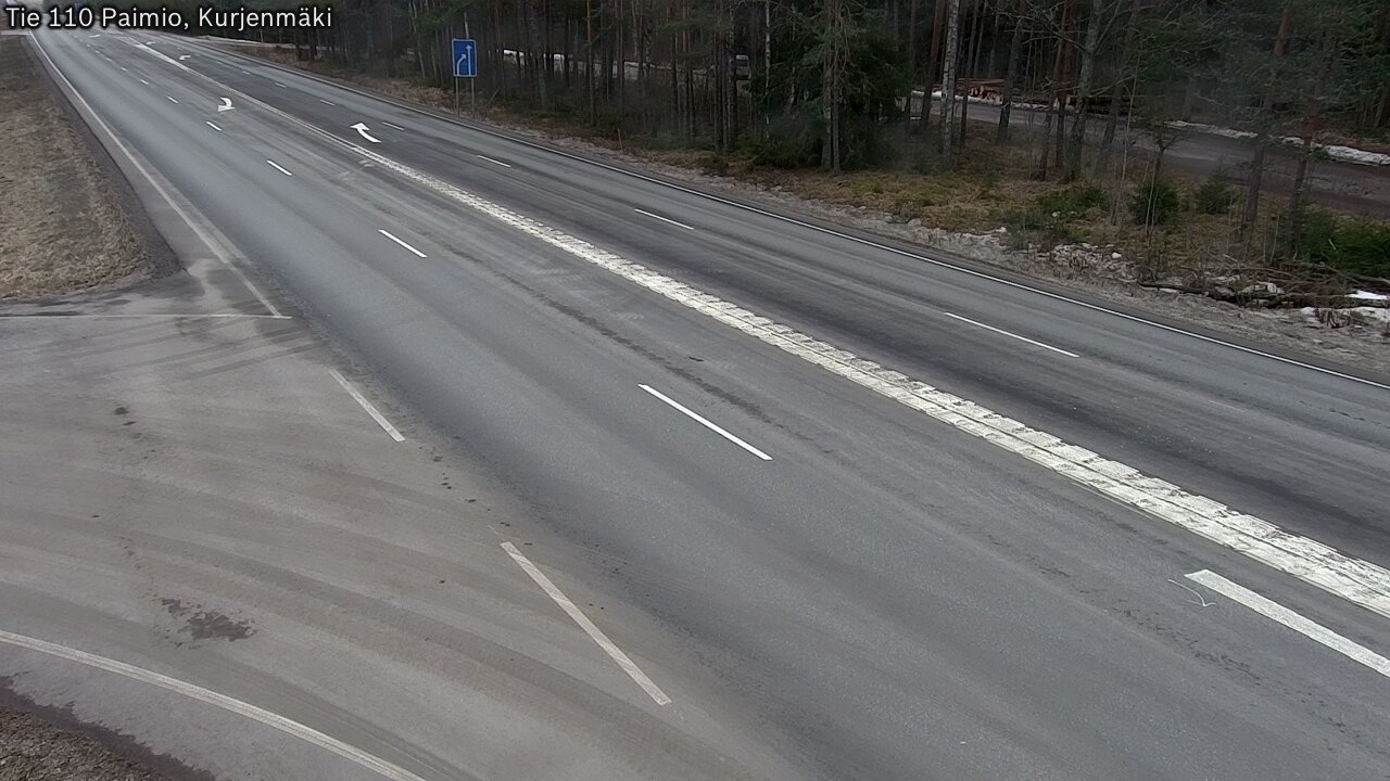 Kelikamerat Kuva Tie 110 Paimio, Kurjenmäki, Paimio, Varsinais-Suomi