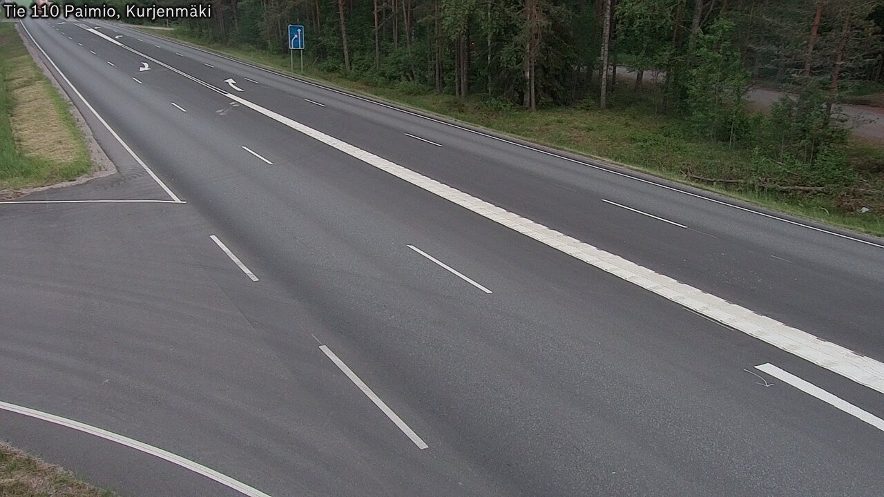 Kelikamerat Kuva Tie 110 Paimio, Kurjenmäki, Paimio, Varsinais-Suomi