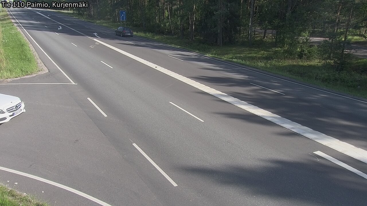 Kelikamerat Kuva Tie 110 Paimio, Kurjenmäki, Paimio, Varsinais-Suomi