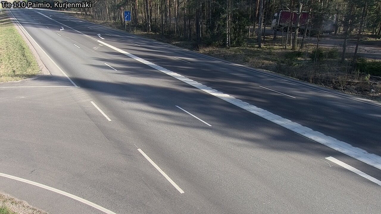 Kelikamerat Kuva Tie 110 Paimio, Kurjenmäki, Paimio, Varsinais-Suomi
