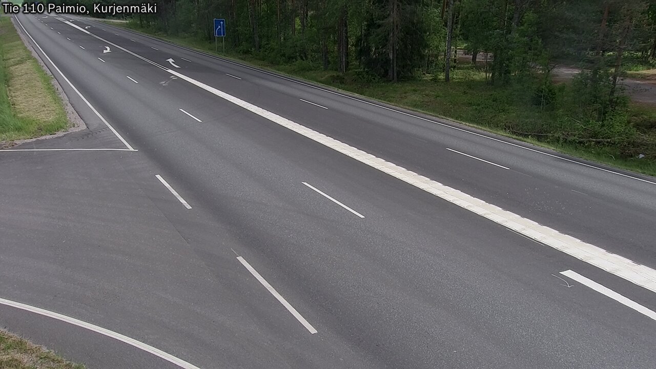 Kelikamerat Kuva Tie 110 Paimio, Kurjenmäki, Paimio, Varsinais-Suomi