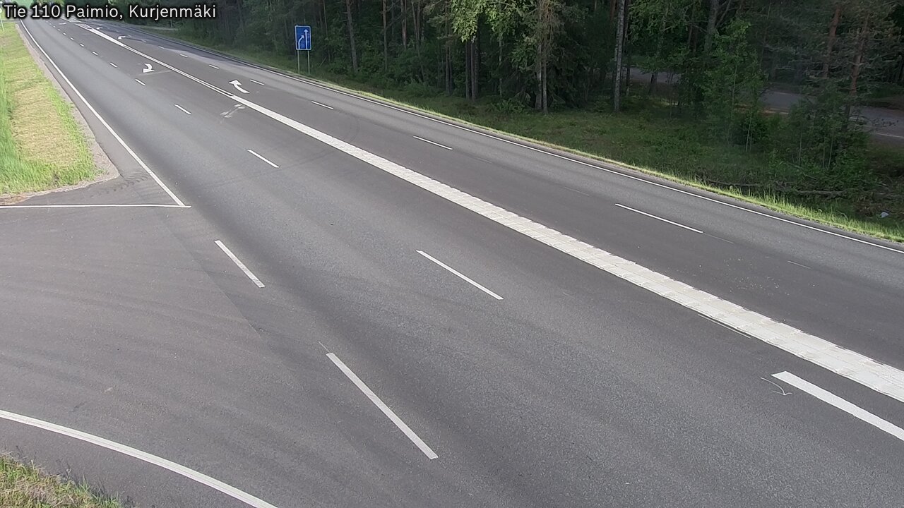 Kelikamerat Kuva Tie 110 Paimio, Kurjenmäki, Paimio, Varsinais-Suomi