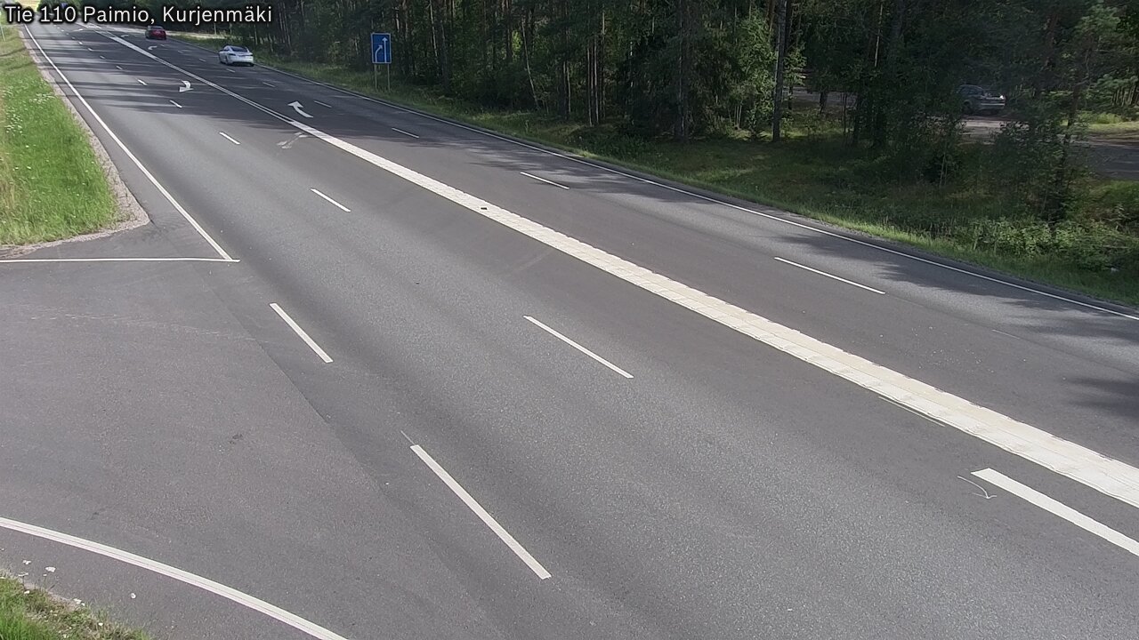 Kelikamerat Kuva Tie 110 Paimio, Kurjenmäki, Paimio, Varsinais-Suomi
