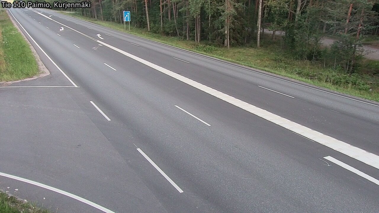Kelikamerat Kuva Tie 110 Paimio, Kurjenmäki, Paimio, Varsinais-Suomi