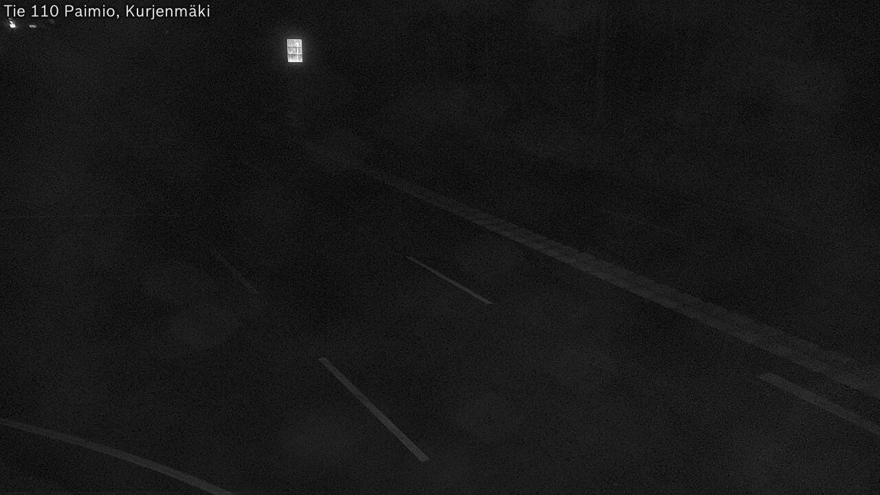 Weather Camera Image Road 110 Paimio, Kurjenmäki, Paimio, Varsinais-Suomi