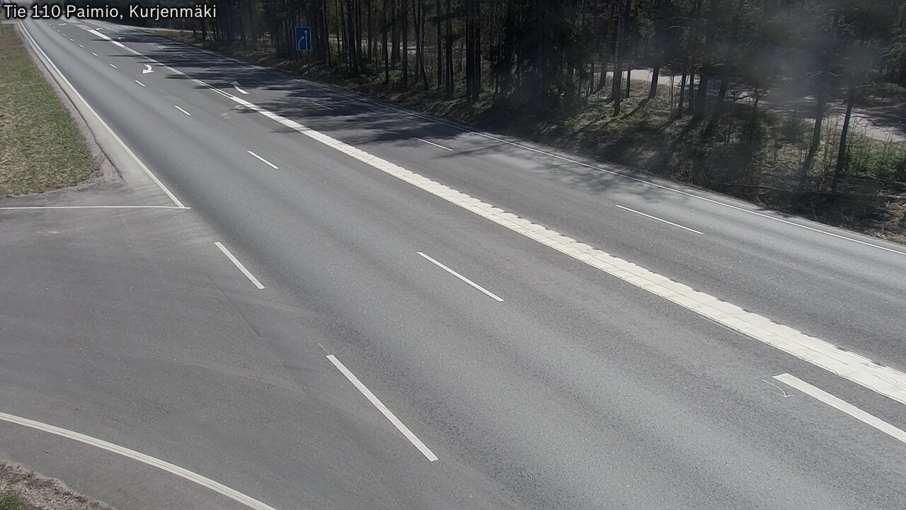 Kelikamerat Kuva Tie 110 Paimio, Kurjenmäki, Paimio, Varsinais-Suomi