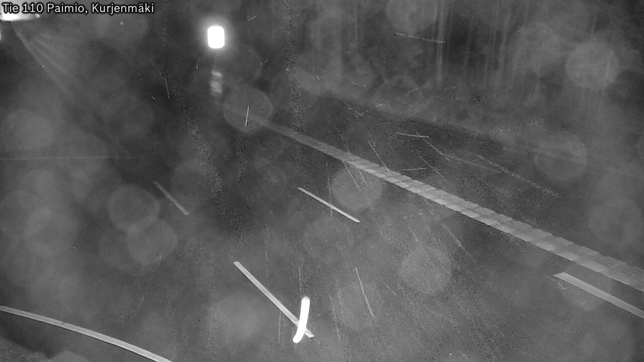 Weather Camera Image Road 110 Paimio, Kurjenmäki, Paimio, Varsinais-Suomi