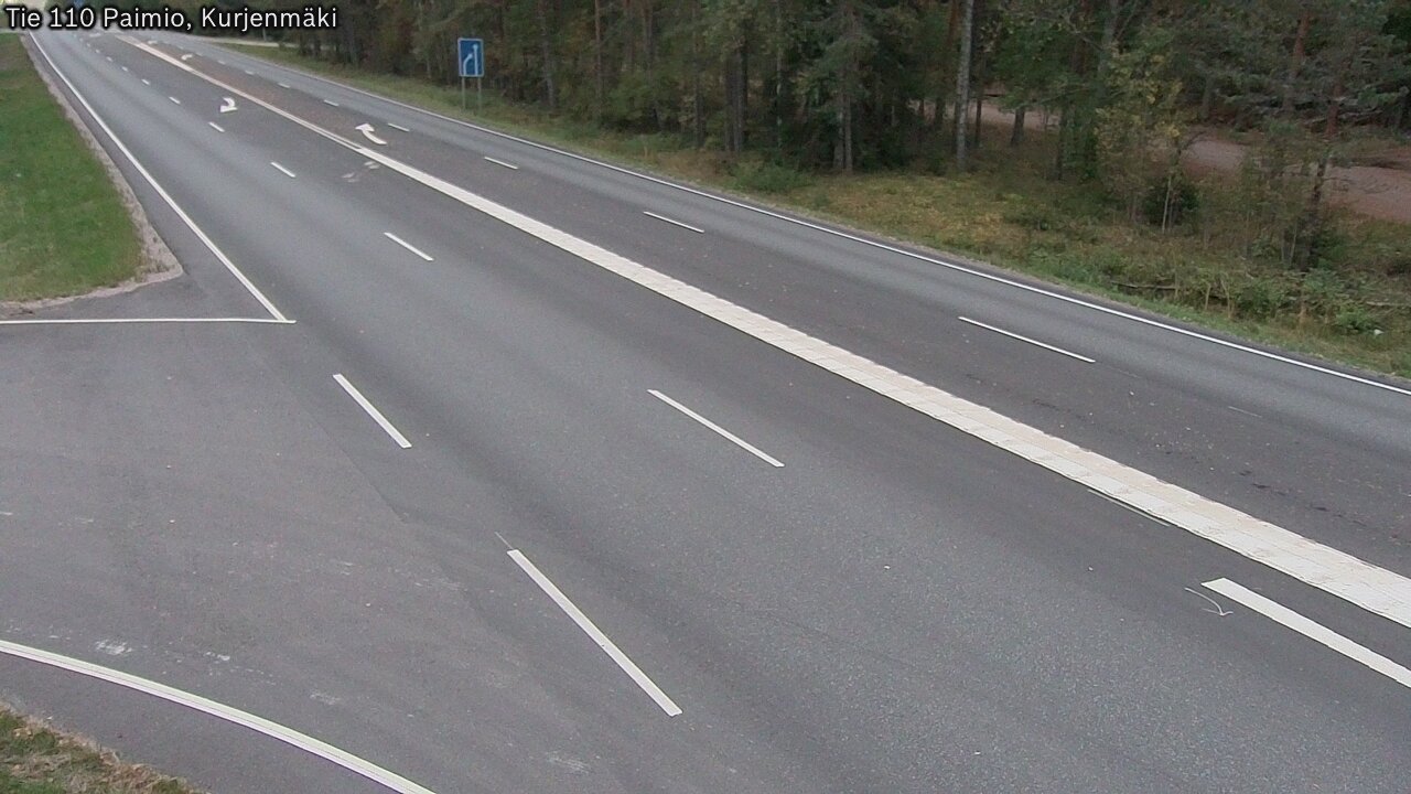 Kelikamerat Kuva Tie 110 Paimio, Kurjenmäki, Paimio, Varsinais-Suomi