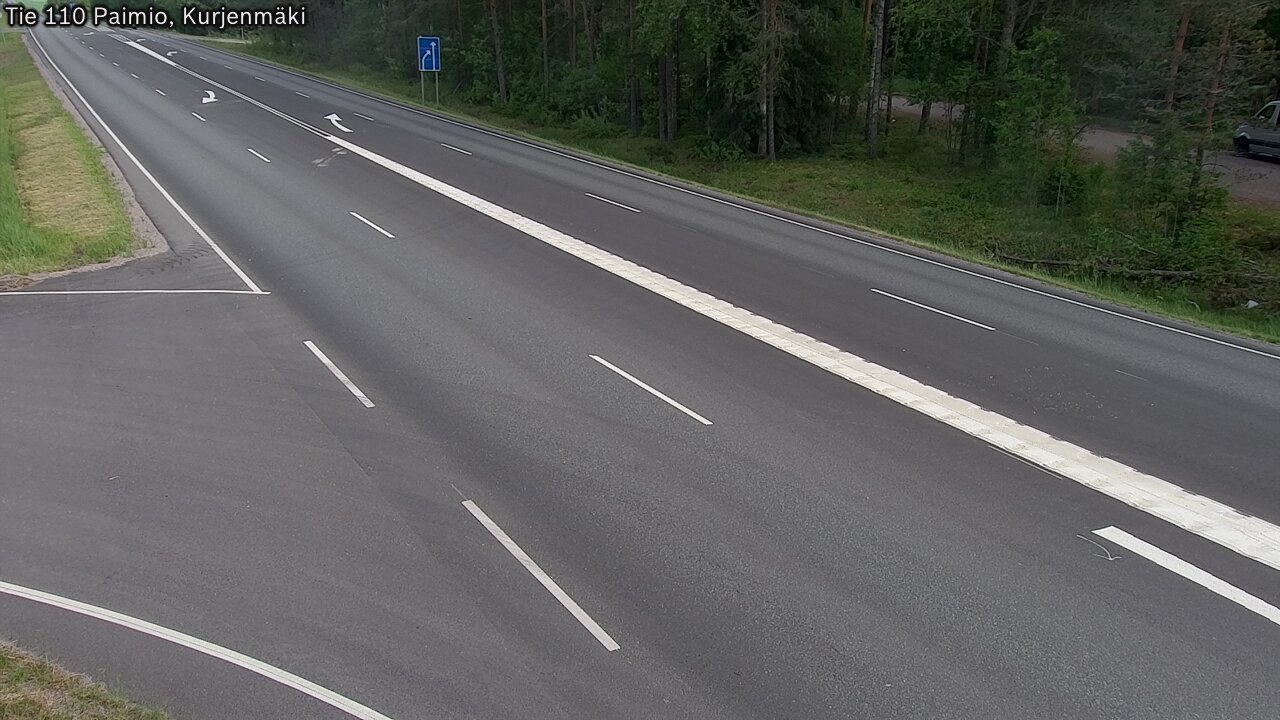 Kelikamerat Kuva Tie 110 Paimio, Kurjenmäki, Paimio, Varsinais-Suomi