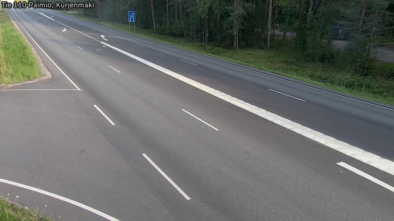 Kelikamerat Kuva Tie 110 Paimio, Kurjenmäki, Paimio, Varsinais-Suomi