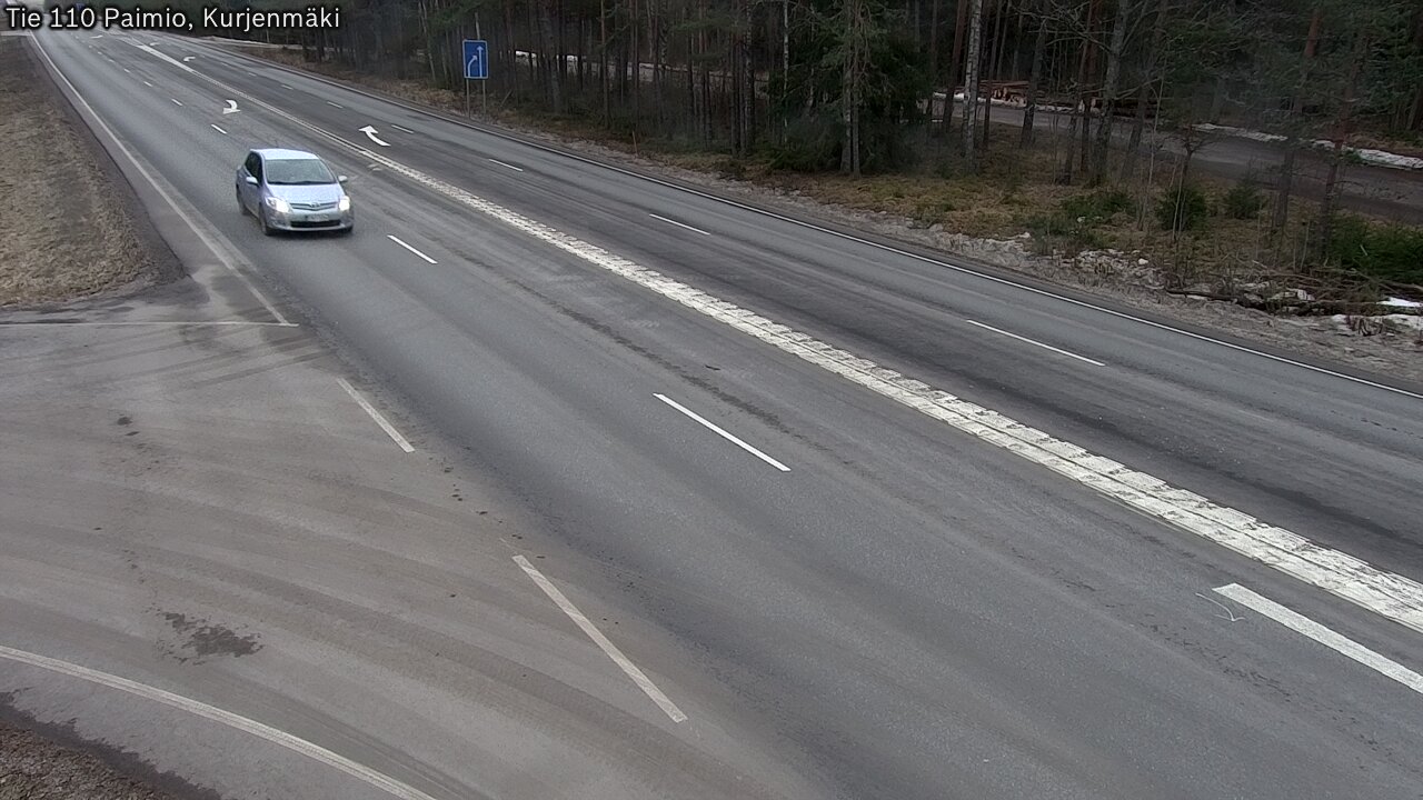 Kelikamerat Kuva Tie 110 Paimio, Kurjenmäki, Paimio, Varsinais-Suomi