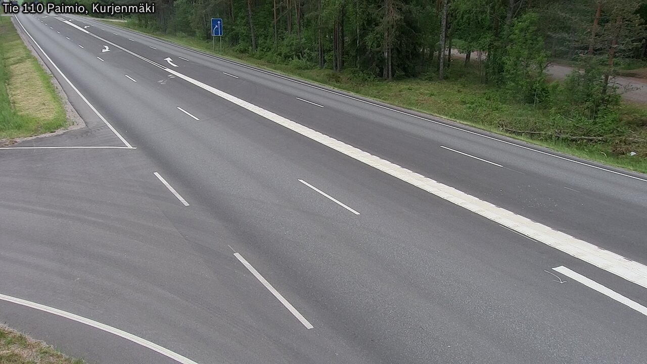 Kelikamerat Kuva Tie 110 Paimio, Kurjenmäki, Paimio, Varsinais-Suomi