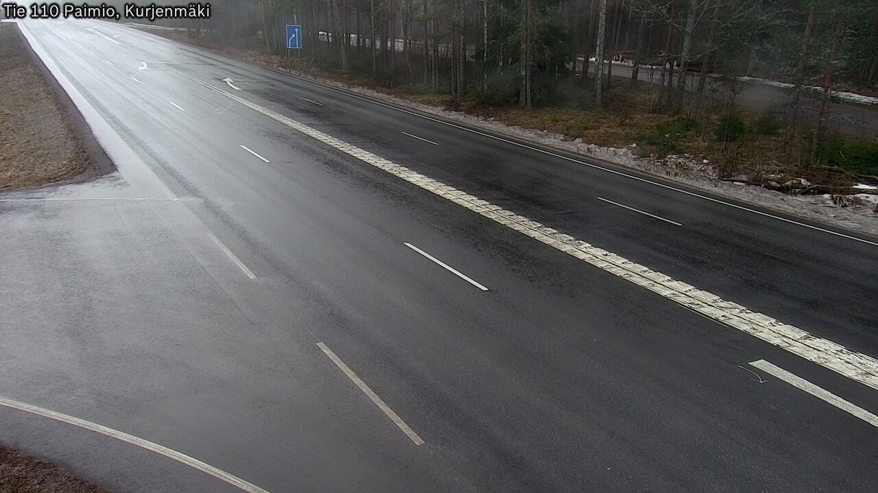 Kelikamerat Kuva Tie 110 Paimio, Kurjenmäki, Paimio, Varsinais-Suomi