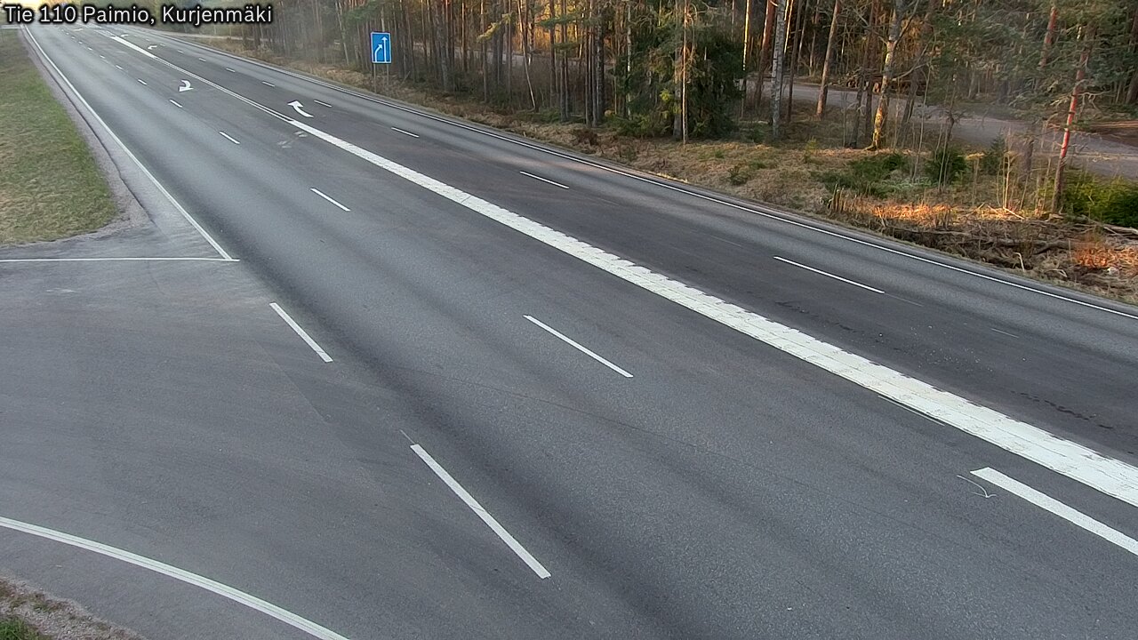 Kelikamerat Kuva Tie 110 Paimio, Kurjenmäki, Paimio, Varsinais-Suomi