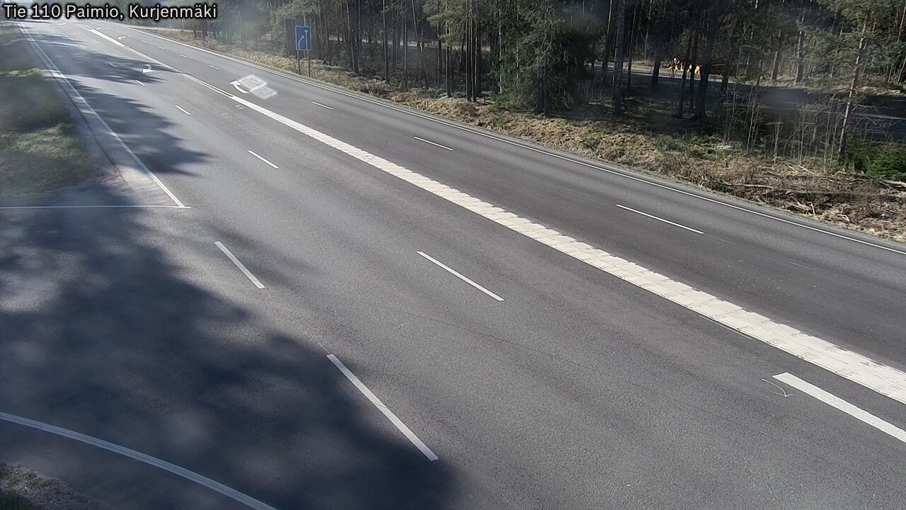Kelikamerat Kuva Tie 110 Paimio, Kurjenmäki, Paimio, Varsinais-Suomi