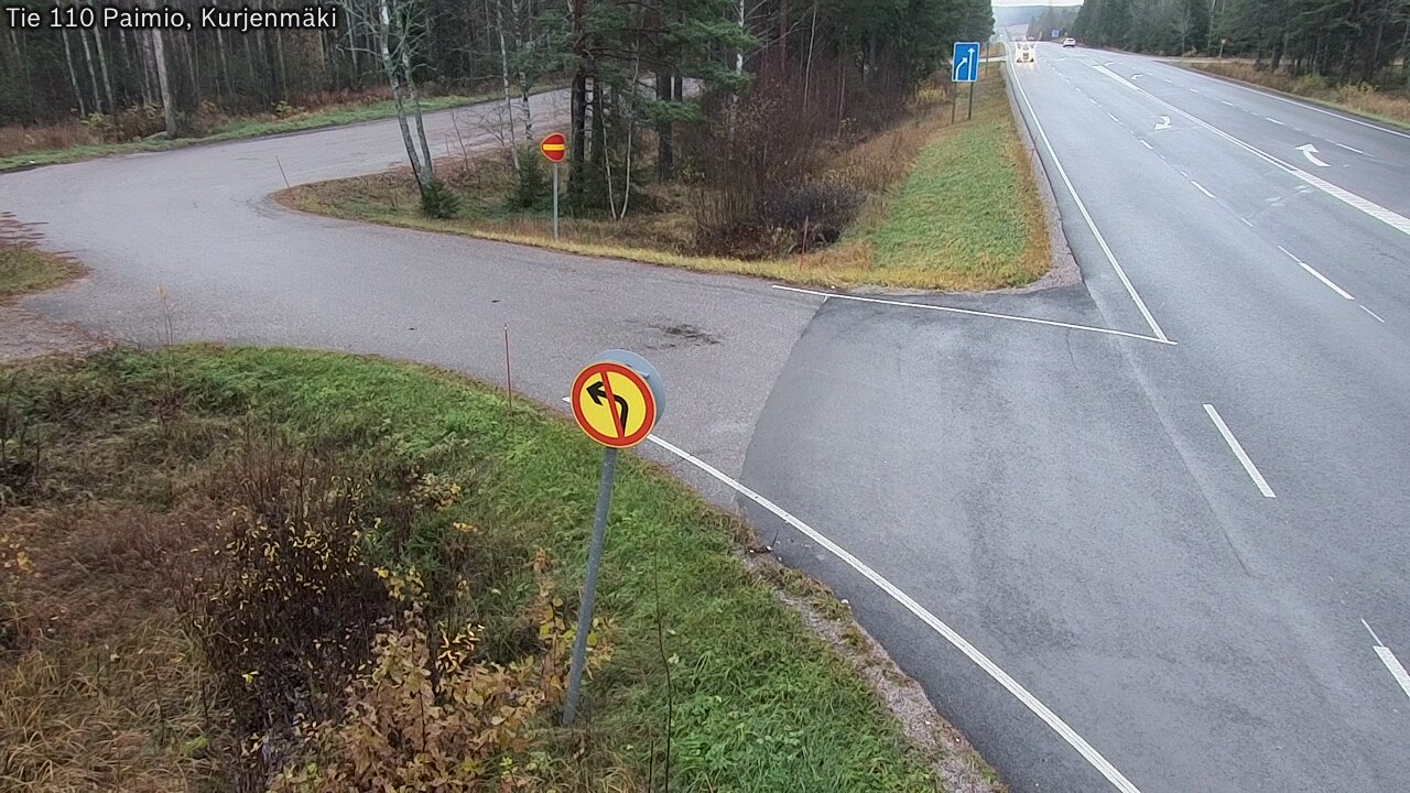 Kelikamerat Kuva Tie 110 Paimio, Kurjenmäki, Paimio, Varsinais-Suomi