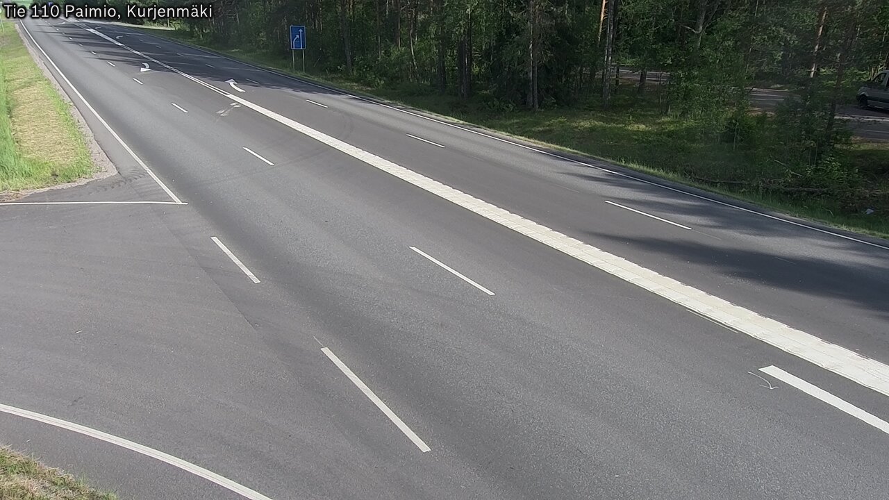 Kelikamerat Kuva Tie 110 Paimio, Kurjenmäki, Paimio, Varsinais-Suomi
