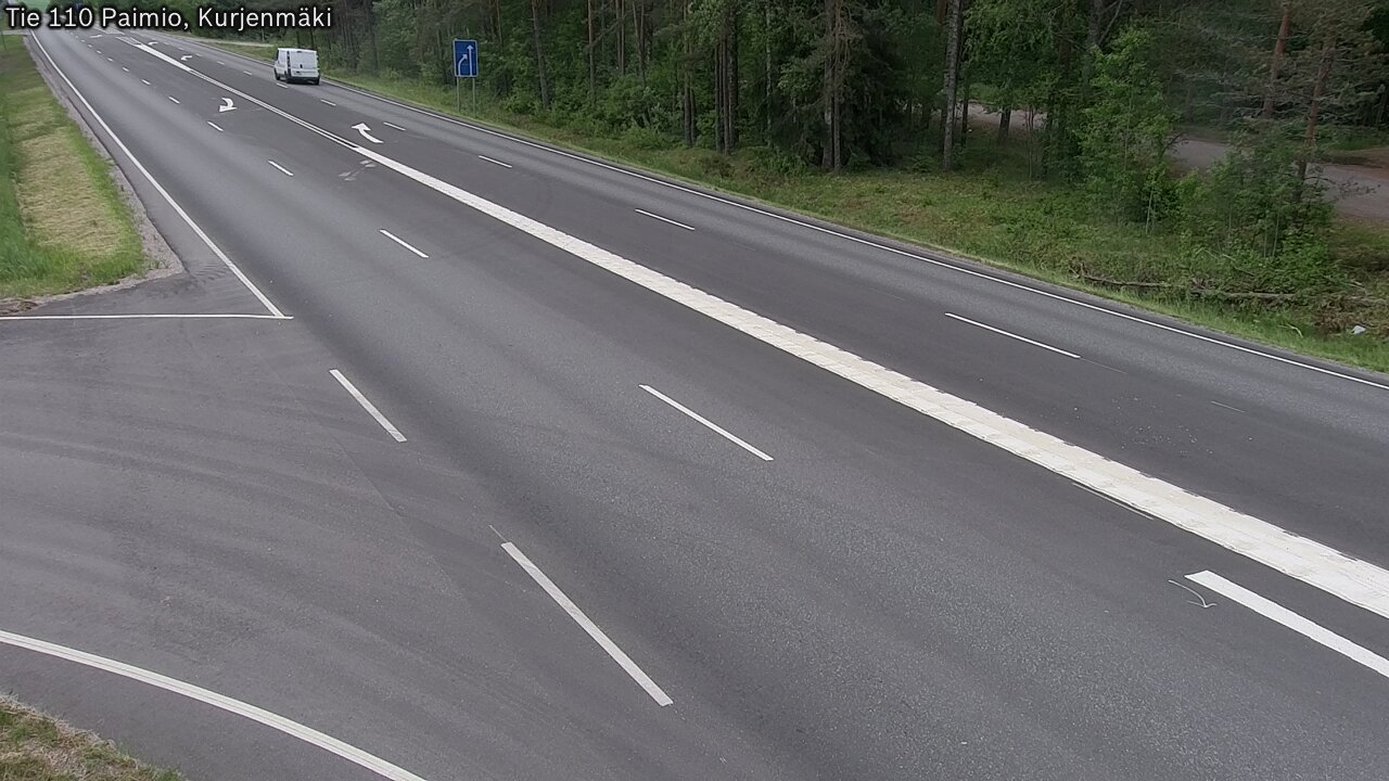 Kelikamerat Kuva Tie 110 Paimio, Kurjenmäki, Paimio, Varsinais-Suomi
