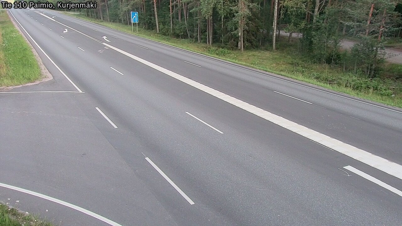Kelikamerat Kuva Tie 110 Paimio, Kurjenmäki, Paimio, Varsinais-Suomi