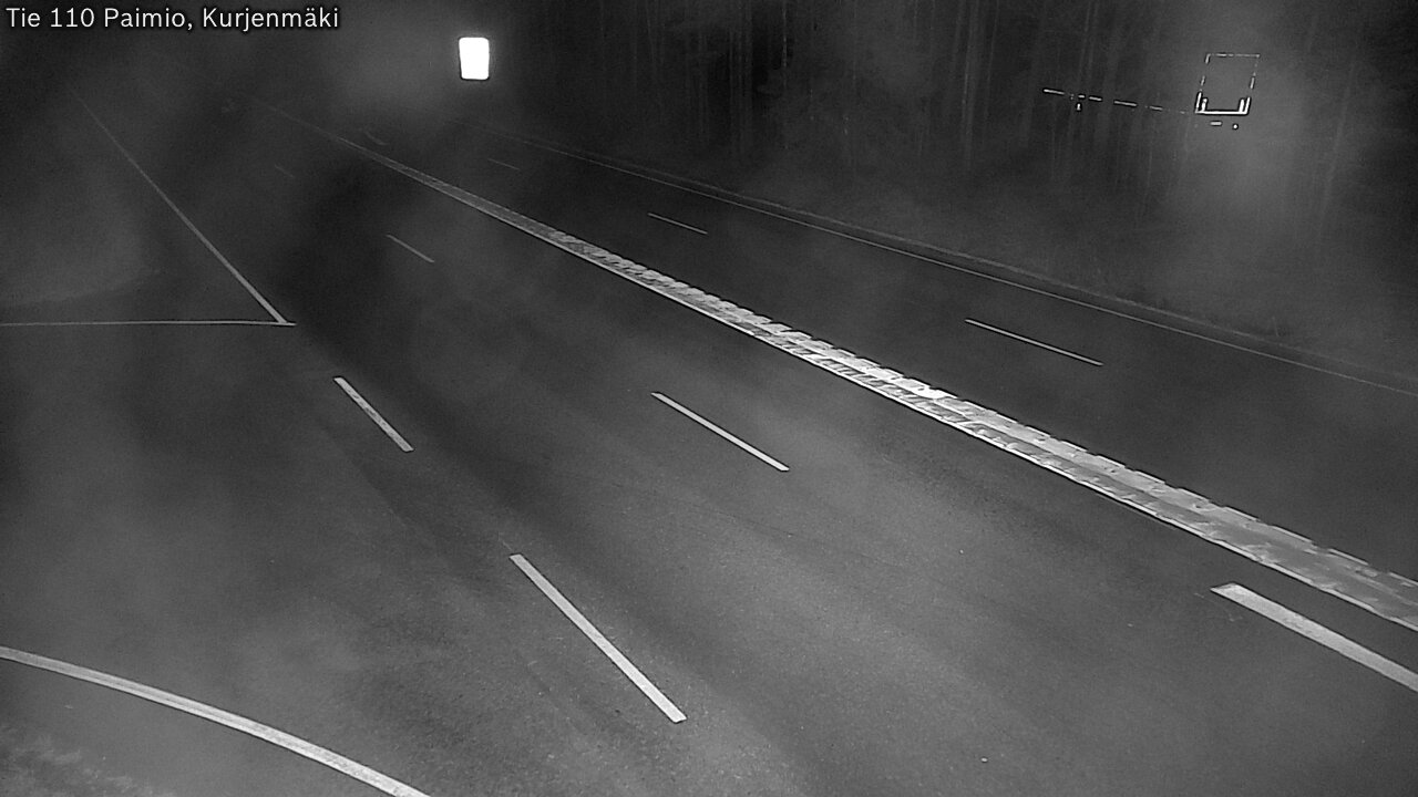 Weather Camera Image Väg 110 Paimio, Kurjenmäki, Paimio, Varsinais-Suomi