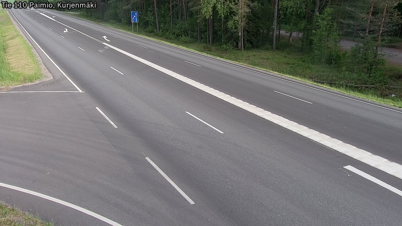 Kelikamerat Kuva Tie 110 Paimio, Kurjenmäki, Paimio, Varsinais-Suomi
