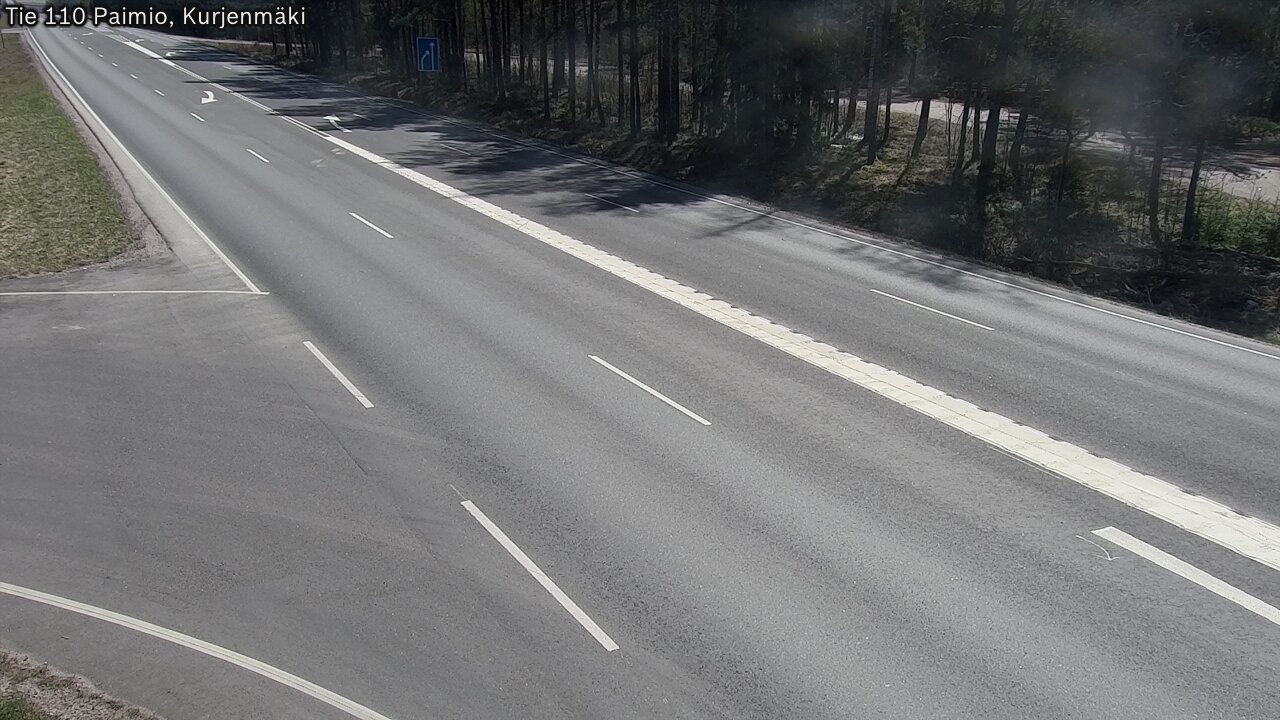 Kelikamerat Kuva Tie 110 Paimio, Kurjenmäki, Paimio, Varsinais-Suomi