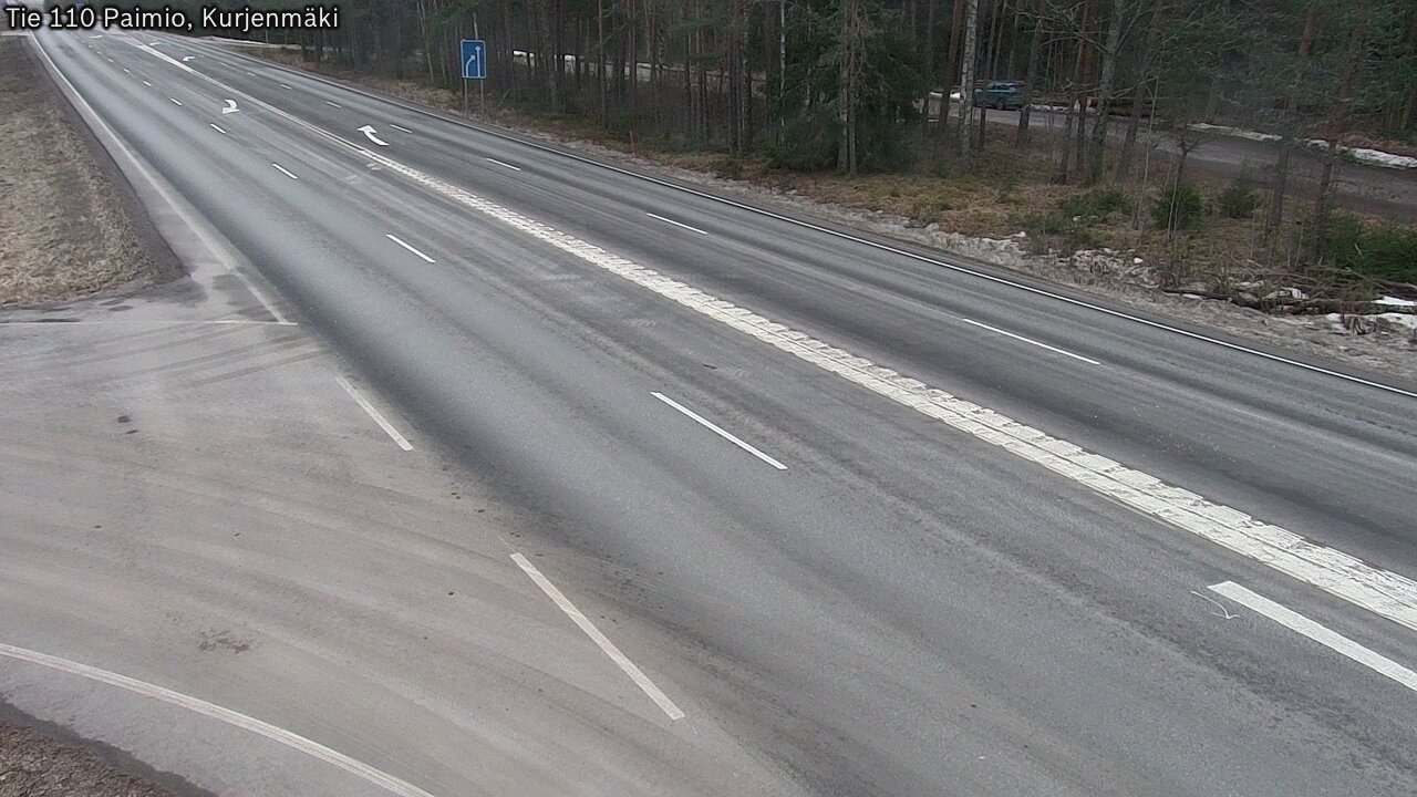 Kelikamerat Kuva Tie 110 Paimio, Kurjenmäki, Paimio, Varsinais-Suomi