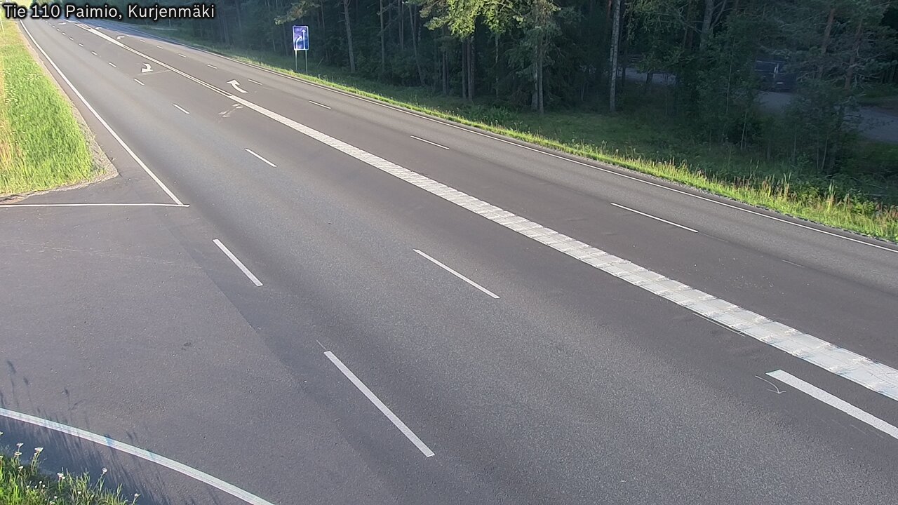 Kelikamerat Kuva Tie 110 Paimio, Kurjenmäki, Paimio, Varsinais-Suomi