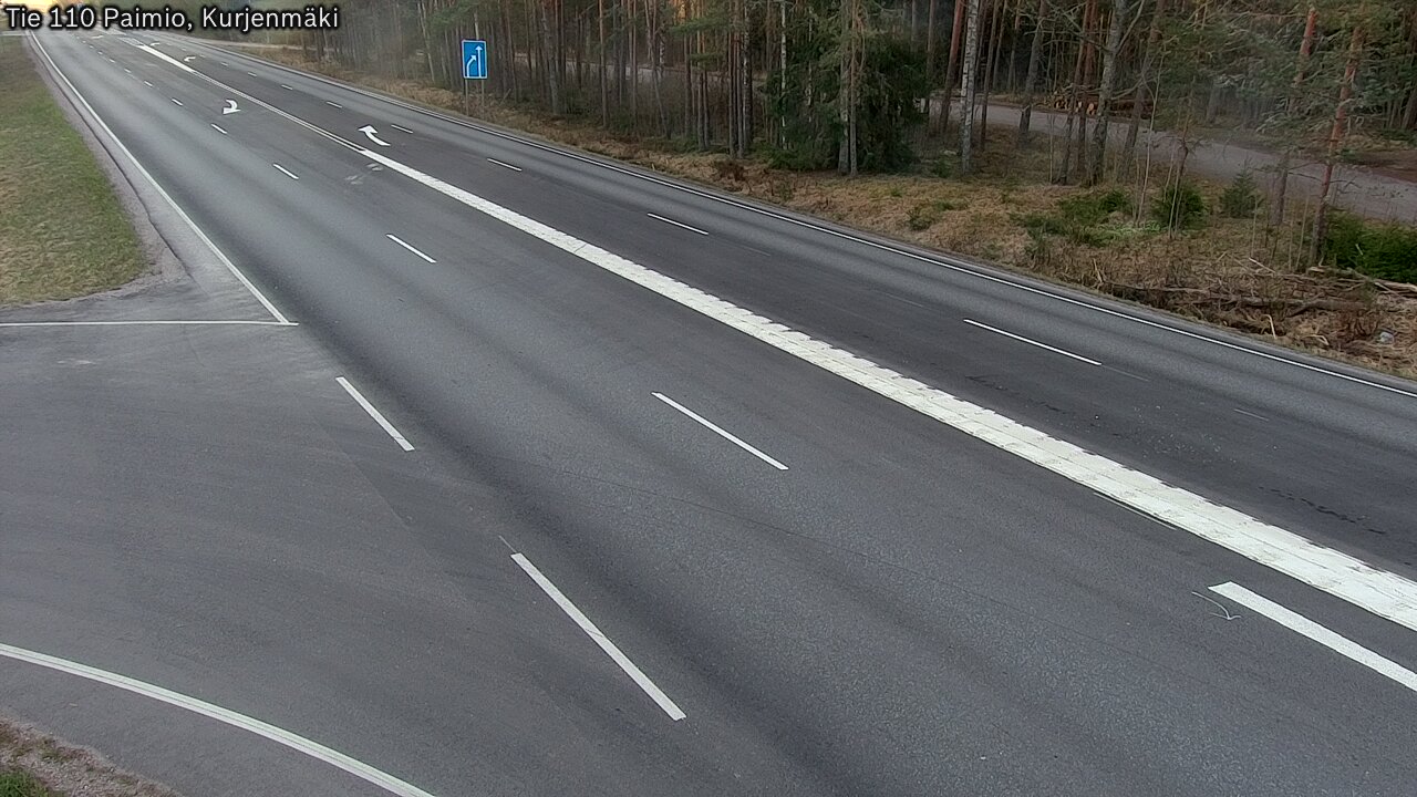 Kelikamerat Kuva Tie 110 Paimio, Kurjenmäki, Paimio, Varsinais-Suomi