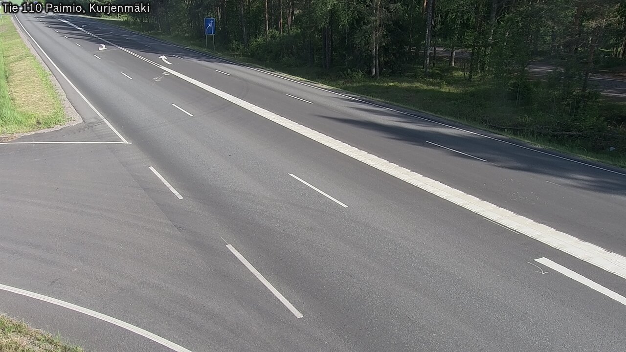 Kelikamerat Kuva Tie 110 Paimio, Kurjenmäki, Paimio, Varsinais-Suomi