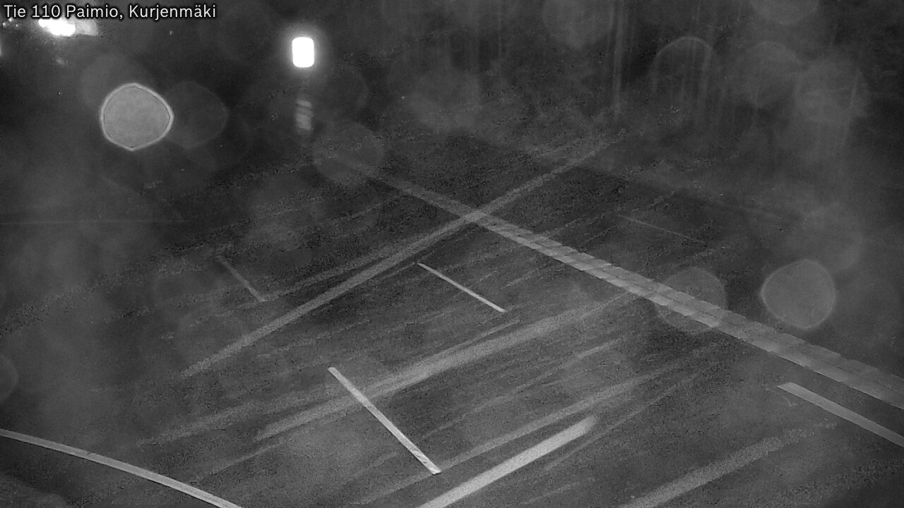 Weather Camera Image Road 110 Paimio, Kurjenmäki, Paimio, Varsinais-Suomi