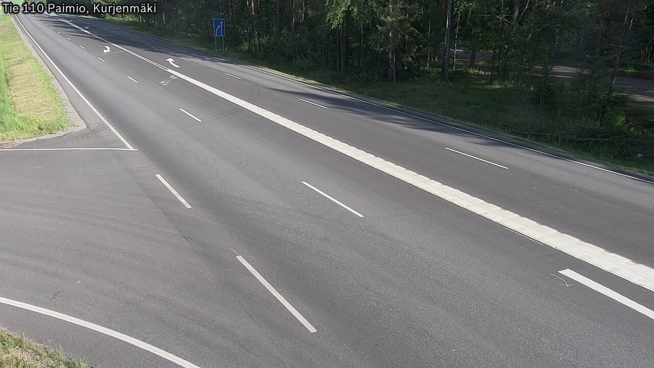 Kelikamerat Kuva Tie 110 Paimio, Kurjenmäki, Paimio, Varsinais-Suomi